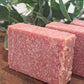 Pink salt soap