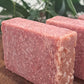 Pink salt soap