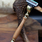 Australian handcrafted timber handle razors in either gold or chrome coloured fittings with changeable Gillette Mach III blade head