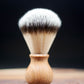 Australian handmade light coloured timber handle Shave brush from Lupus Rex with synthetic knot